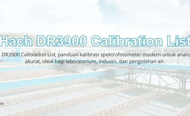 Hach DR3900 Calibration List